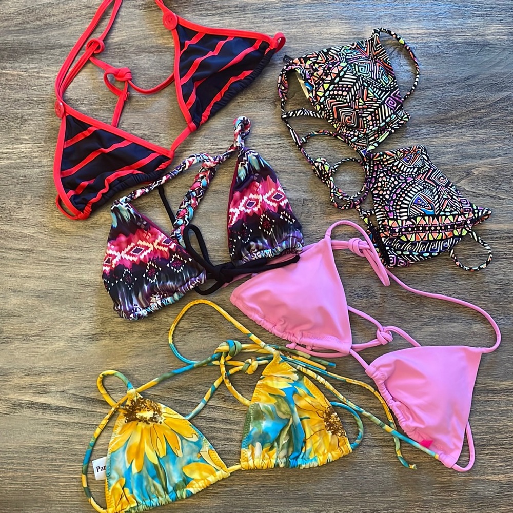 Lots of bikini tops, bottoms MIA
